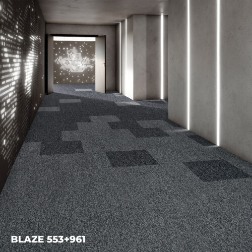 Alternative view of Blaze 553 (1 Adet Karo Halı 50x50 cm Numune Ürün)