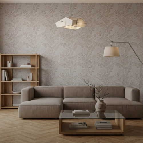 Alternative view of Deco Trend BOC-11-06-9 Kabartmalı & Simli Duvar Kağıdı