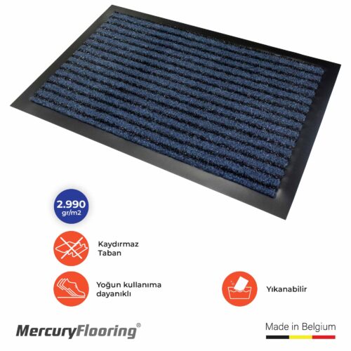 Grattant Kir Kazıyıcı, Nem ve Toz Alıcı Kapı Önü Paspası 80x120