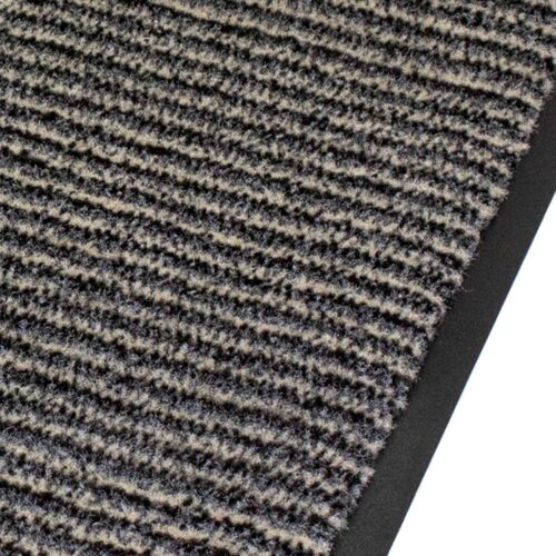 Alternative view of Solar 01 Bej Çizgili Desenli, Bordürlü Kapı Önü Paspası 60×80