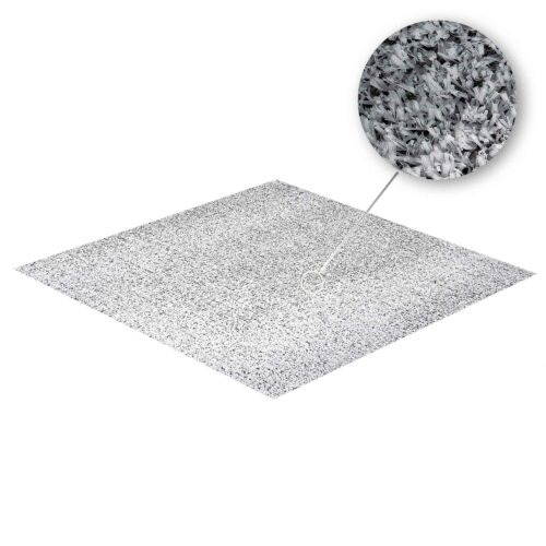 Beyaz 7mm Düz Çim Halı 800 gr